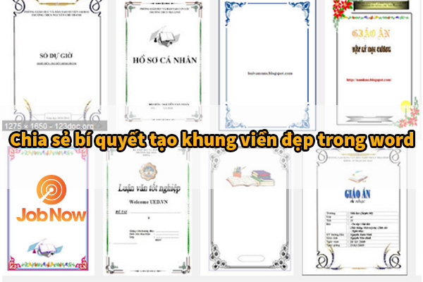 Trong Word, bạn có thể tạo ra những khung đơn giản hay phức tạp để trang trí bài thuyết trình, hợp đồng, hay bất cứ mục đích nào khác. Hãy xem hình ảnh để biết cách tạo khung đẹp và thẩm mỹ trên Word.